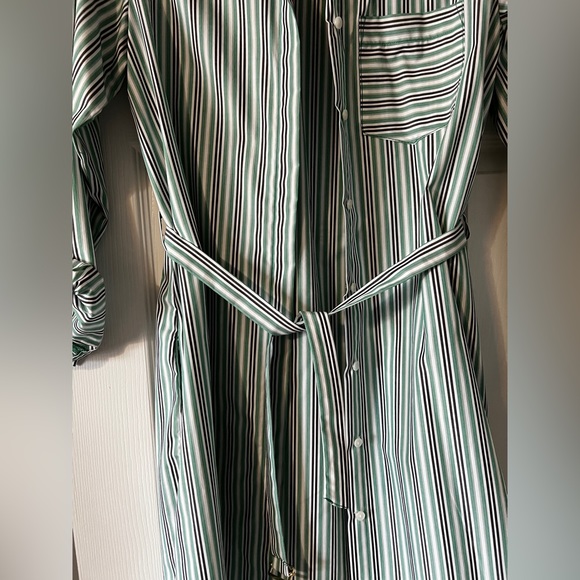 Calvin Klein boyfriend button down dress size 2 - Picture 3 of 7